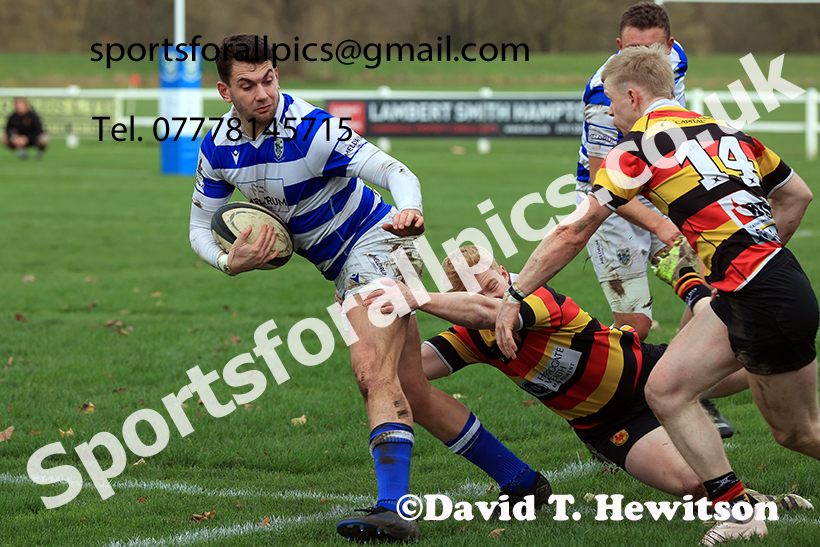 Tynedale v Harrogate, Tynedale Park, Corbridge.   Photo: David T. Hewitson/Sports for All Pics